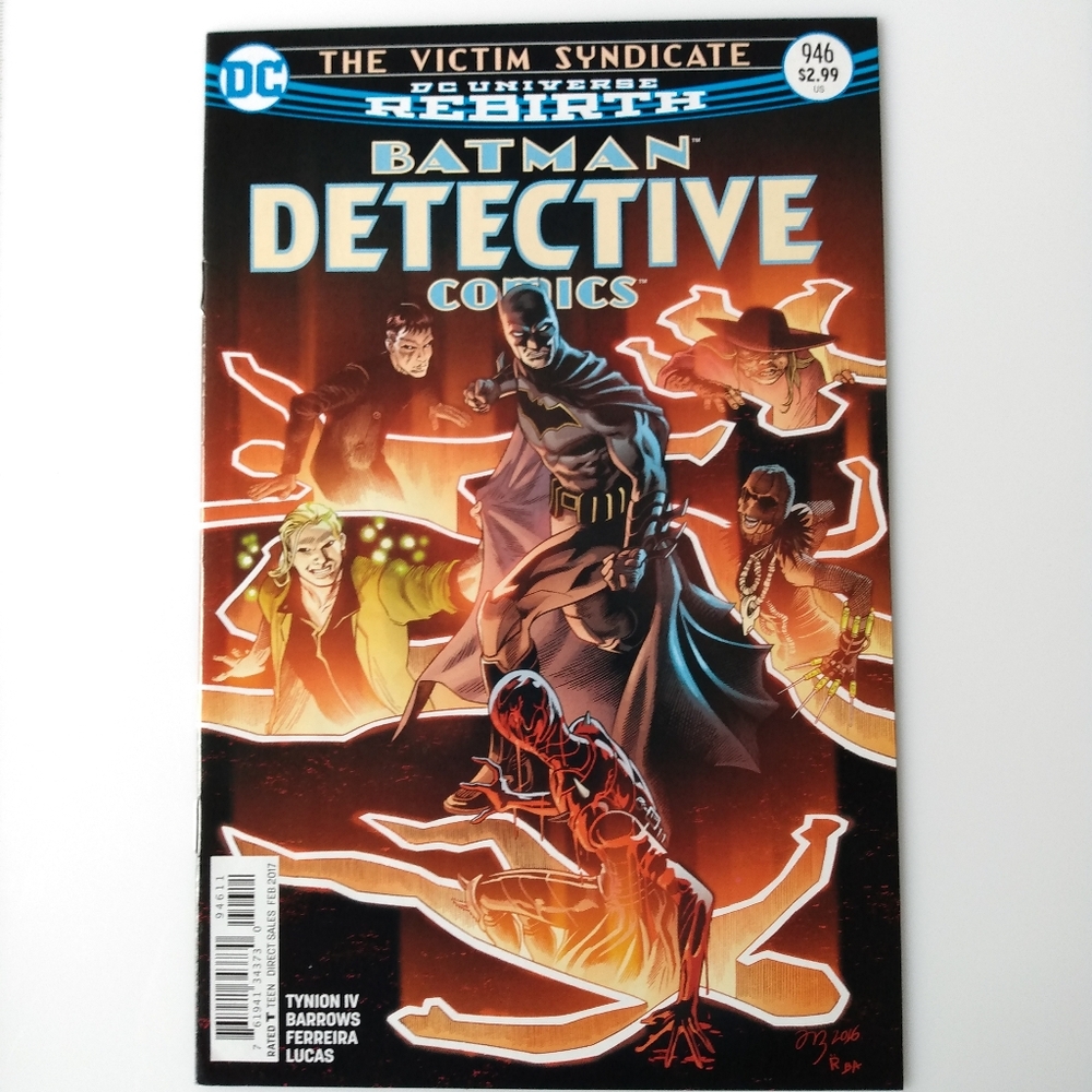 DC Comics 946 Batman Tynion Rebirth Rebirth